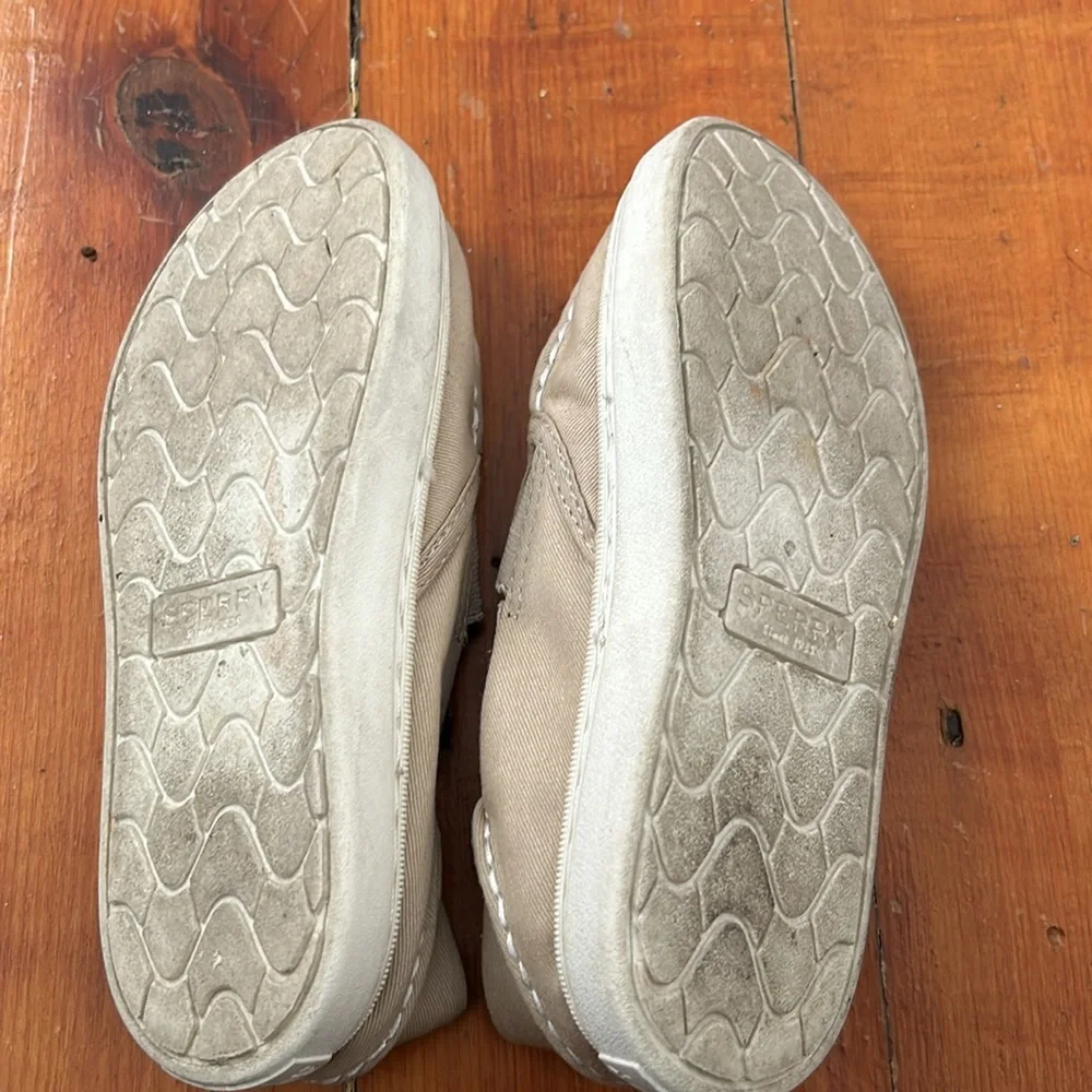 Tan Sperry Top- Sider Boar shoes Size 13M
